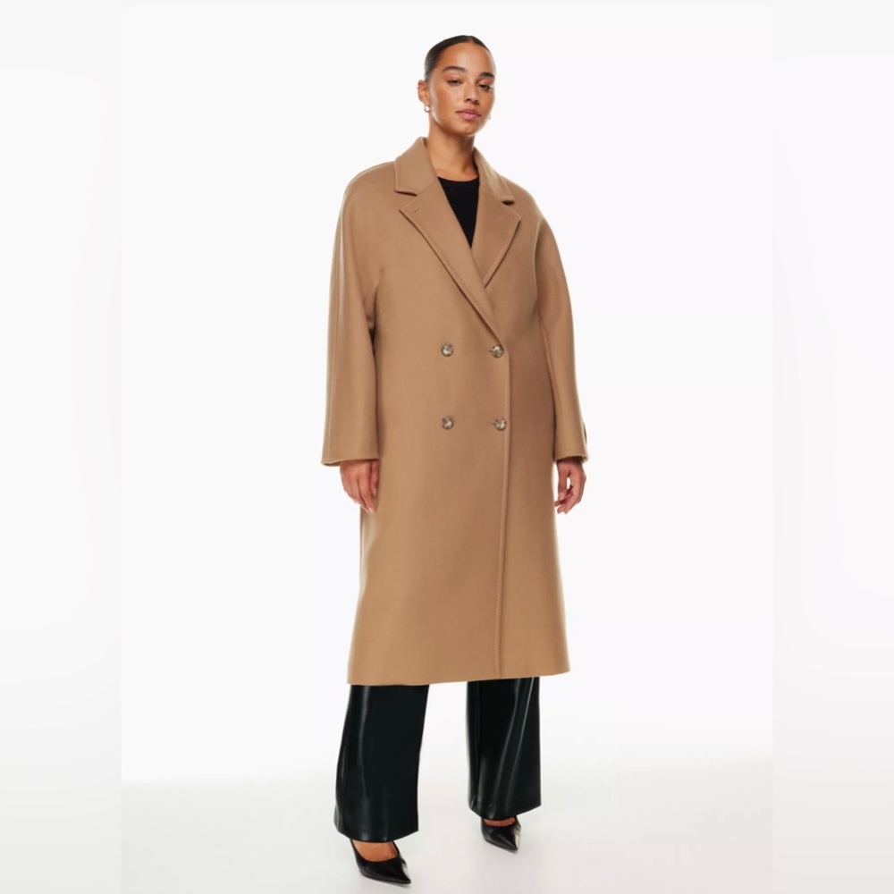 Aritzia Wilfred camel coat. Size S